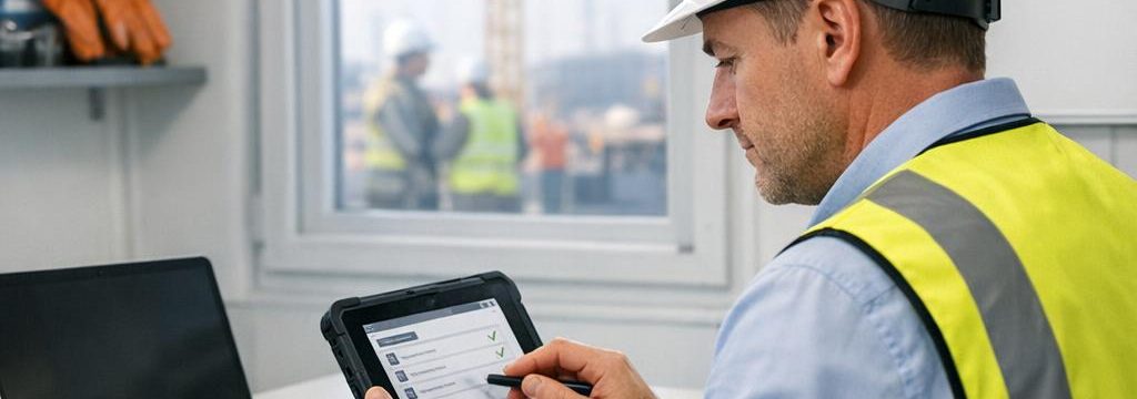 Werkplekinspectie uitvoeren met digitale checklist op de werkvloer