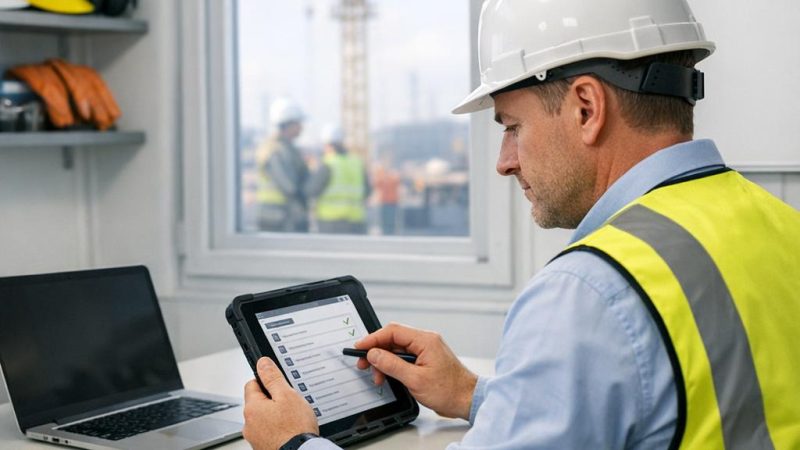 Werkplekinspectie uitvoeren met digitale checklist op de werkvloer